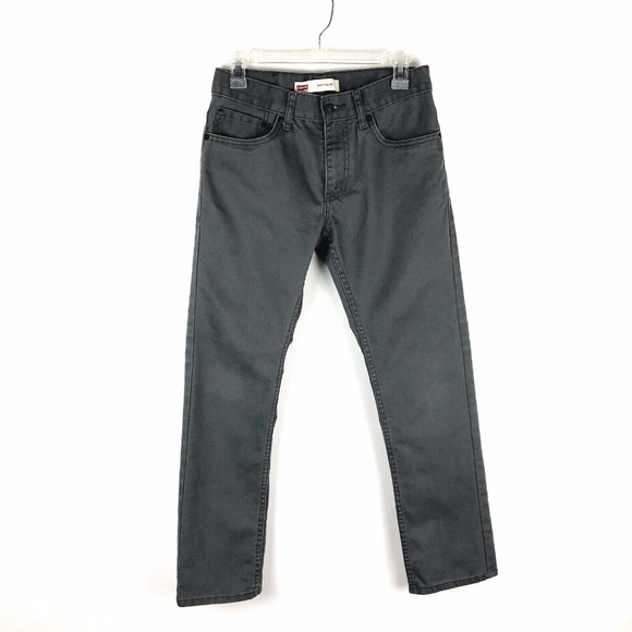 Levi's 511 SLIM Boy's Gray Jeans 16 REG - Picture 1 of 8